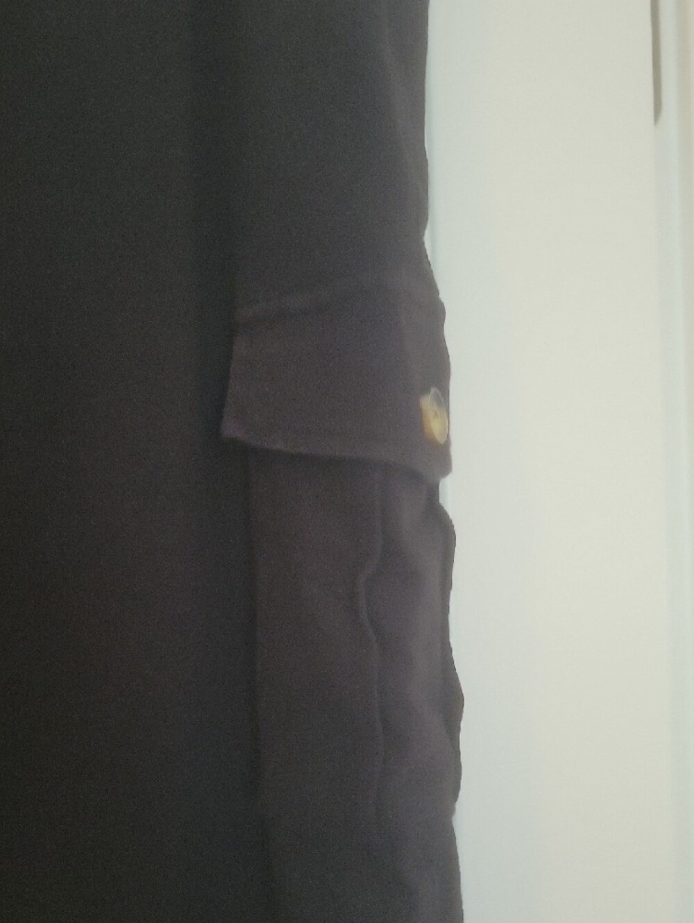 32 Degrees Black Pencil Skirt with Side Cargo Pocket - Picture 8 of 11